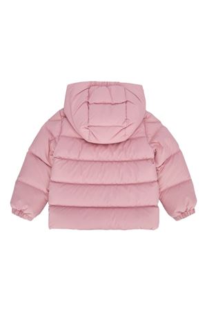 bomber in piuma d'oca rosa MONCLER KIDS | J29511A0001854A81501